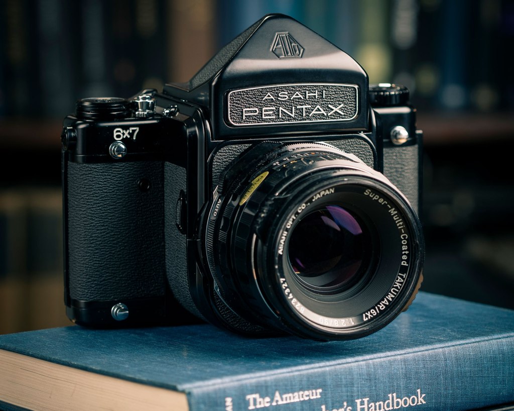 Pentax 6x7 Camera front view