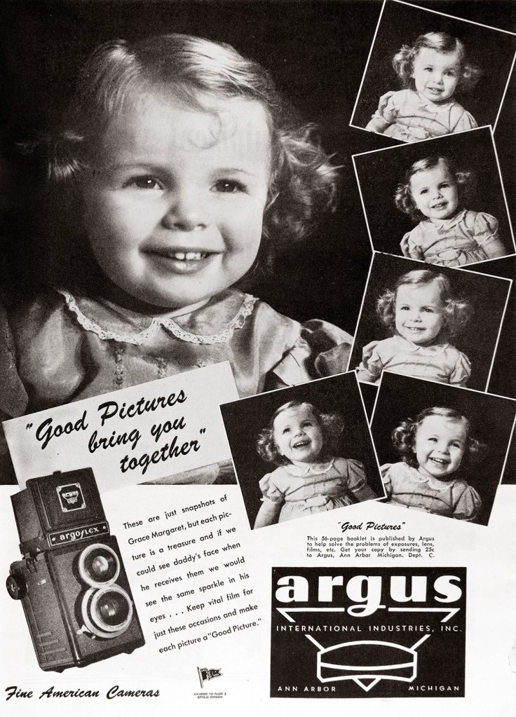 1944 Argus Argoflex ad