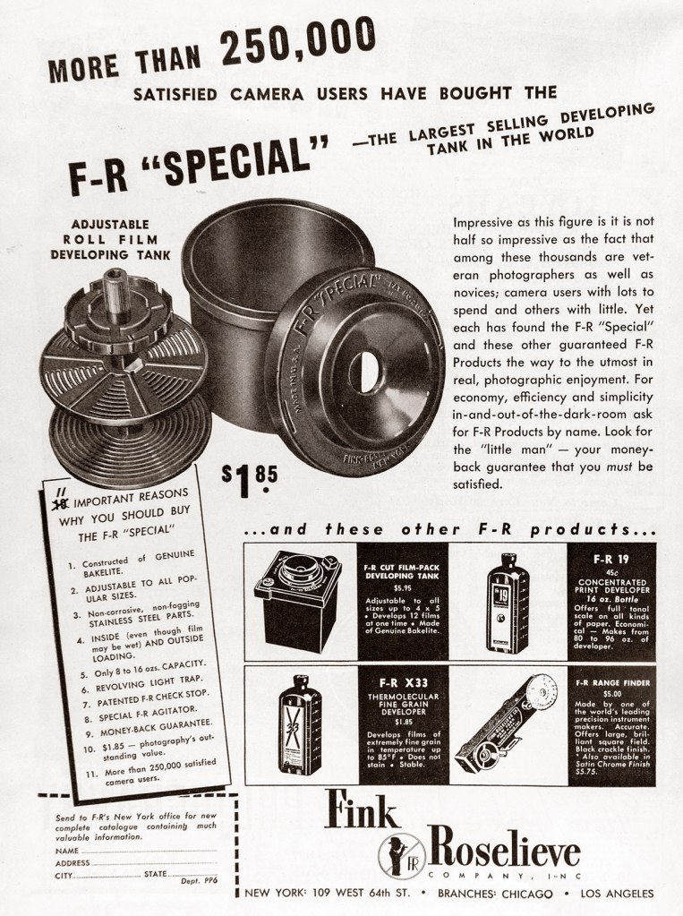 1941 Fink Roselieve ad
