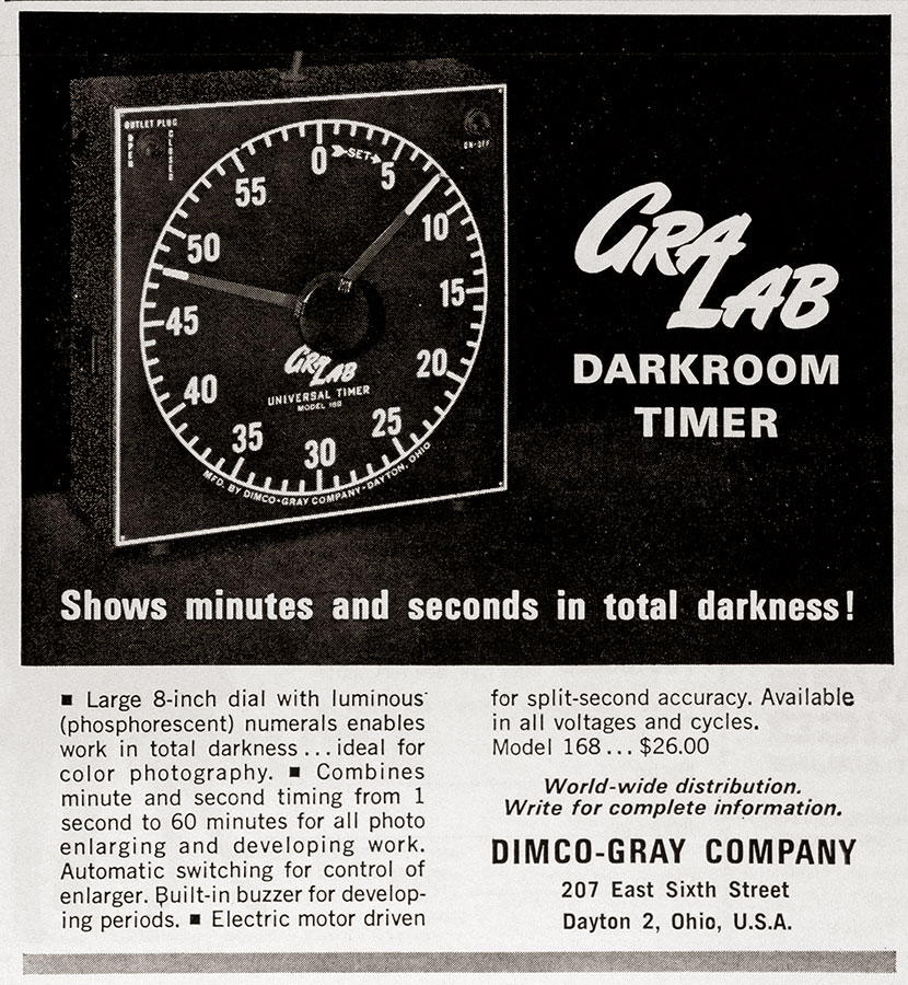 1966 GraLab timer ad