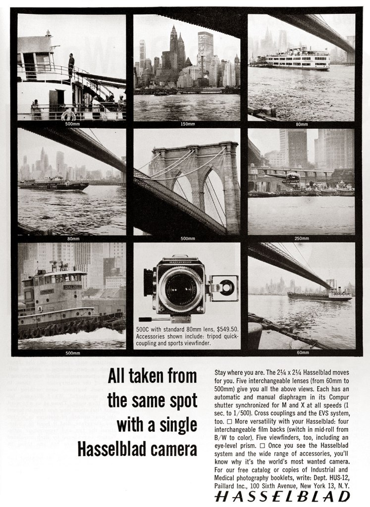 1962 Hasselblad ad
