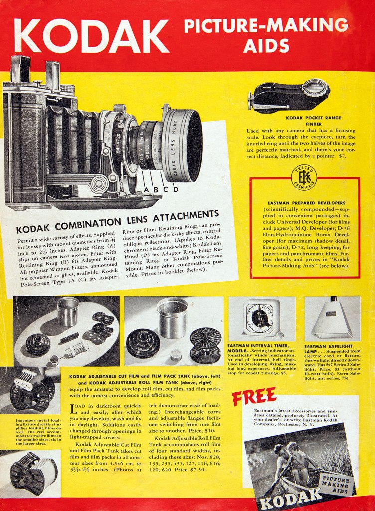 1938 Kodak ad