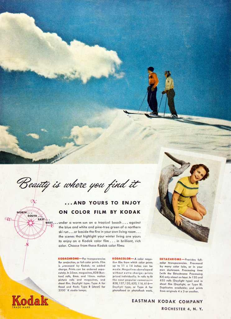 1951 Kodak Film ad
