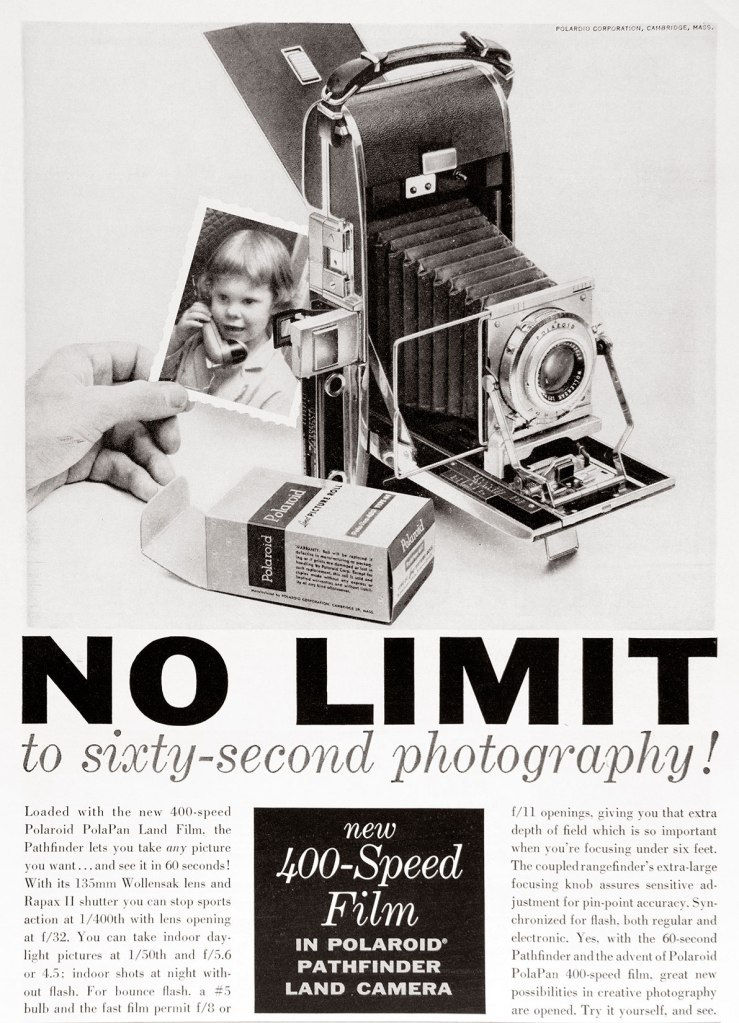 1956 Polaroid ad
