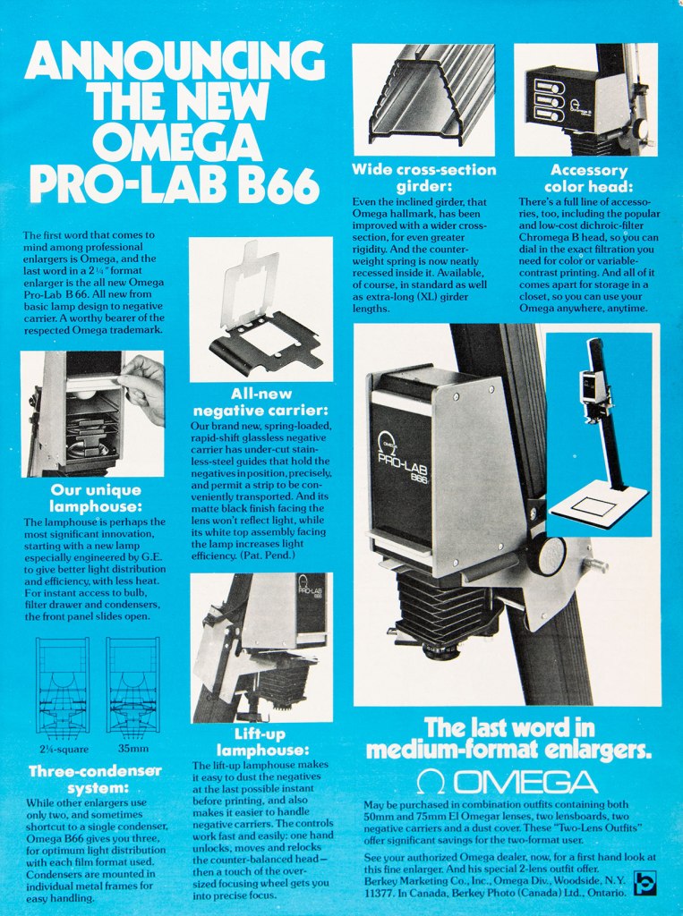 1975 Omega Pro-Lab B66