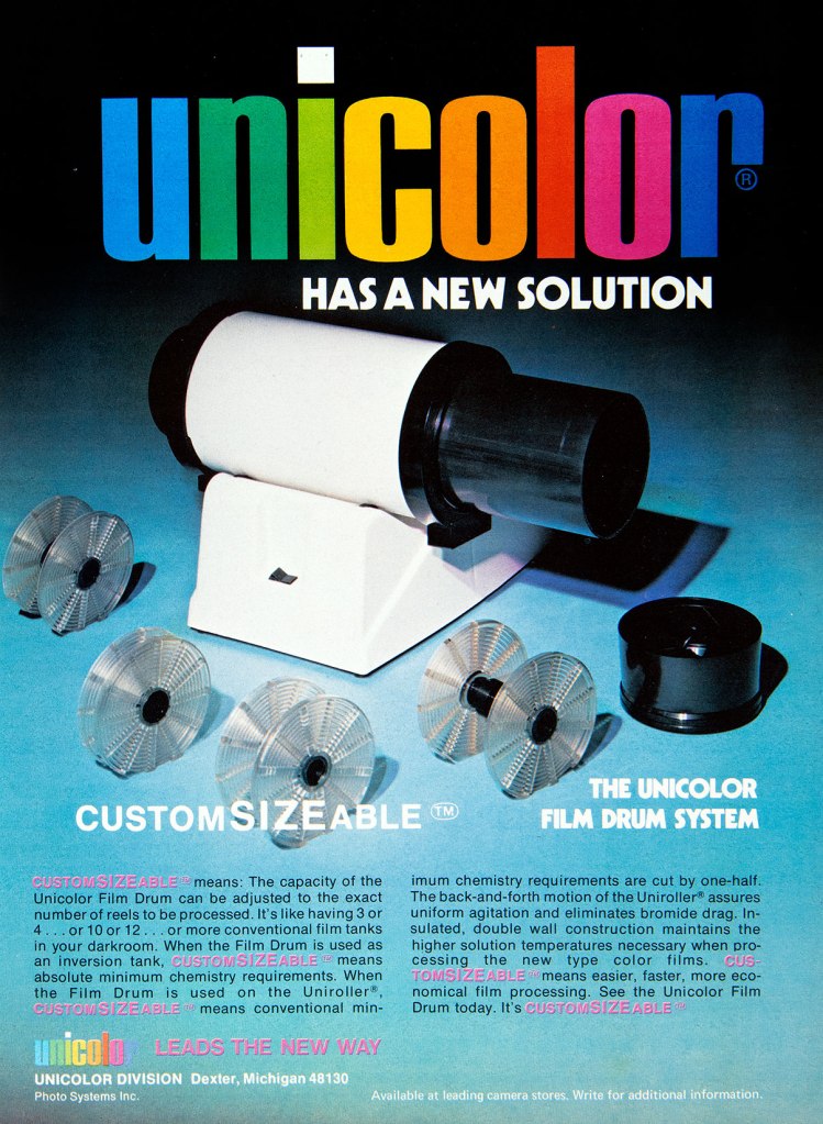 1974 Unicolor ad