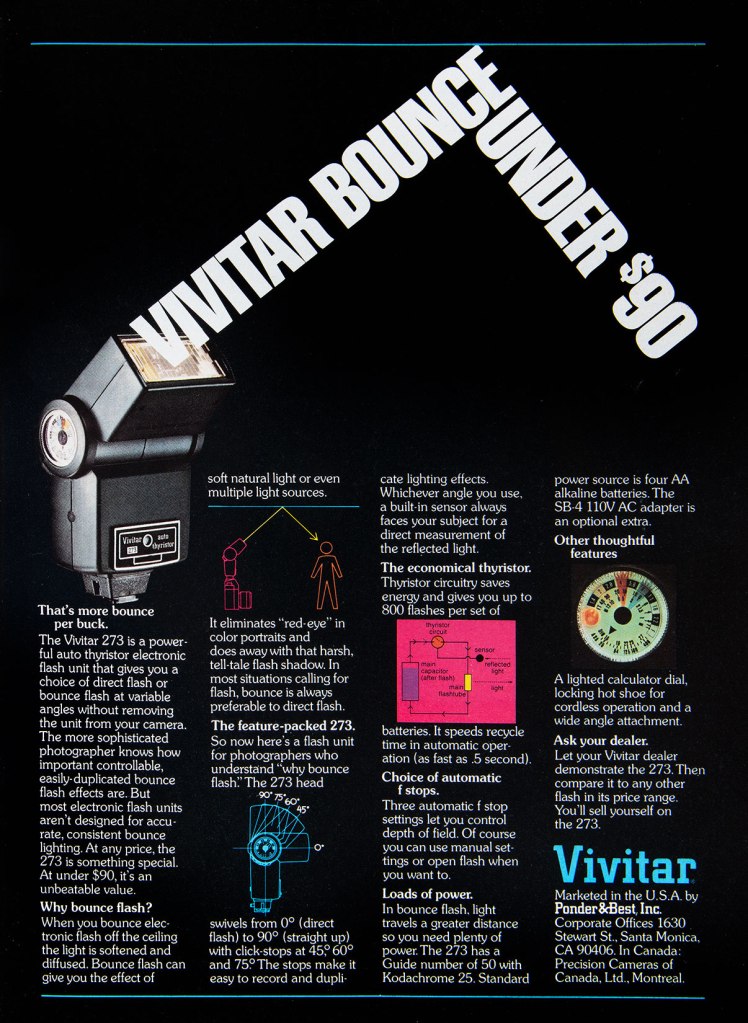 1876 Vivitar flash ad