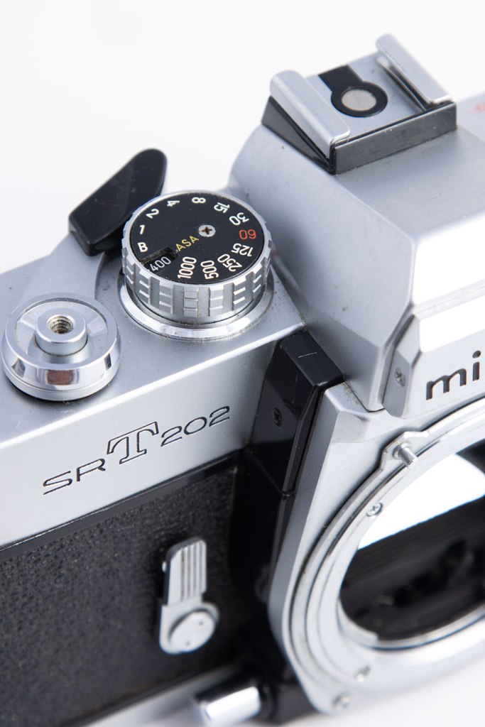 Minolta sr-t 202 shutter dial.