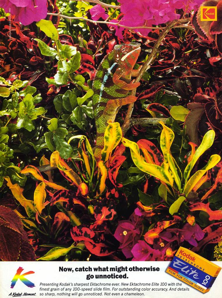 1993 Kodak Elite film ad