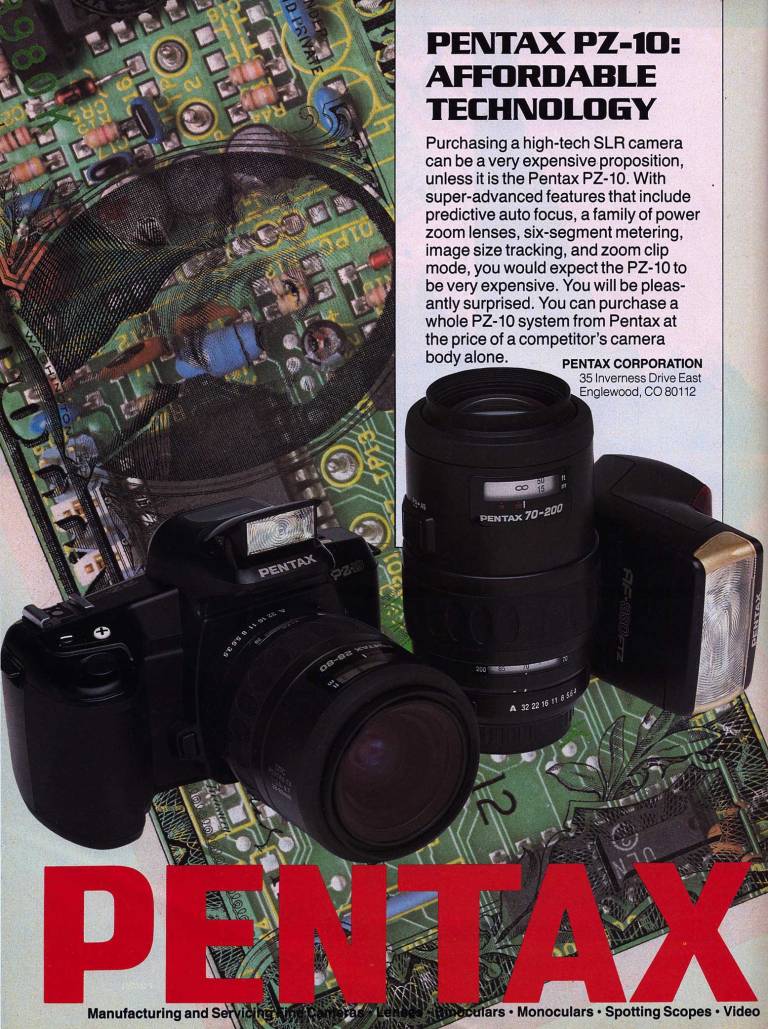 Vintage Photo Ads: Pentax 1990s – 2000s – Vintage Camera Digest